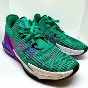 Nike LeBron Witness VI Emerald Green/Hyper Pink Men’s Sz 11 Shoes/Sneakers